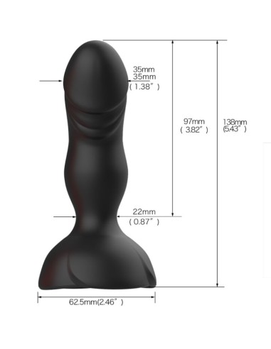 ARMONY - EXTREME A BLOOM ROSA VIBRADOR  PLUG...