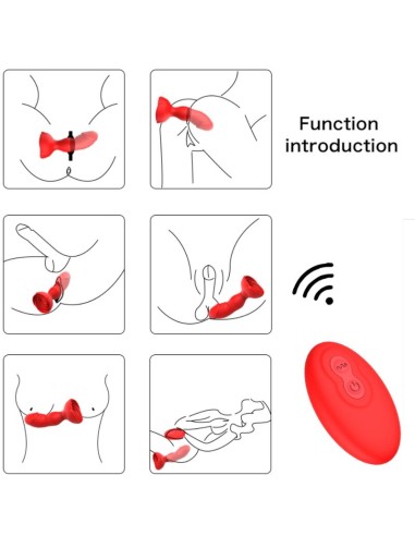 ARMONY - EXTREME A BLOOM ROSA VIBRADOR  PLUG...