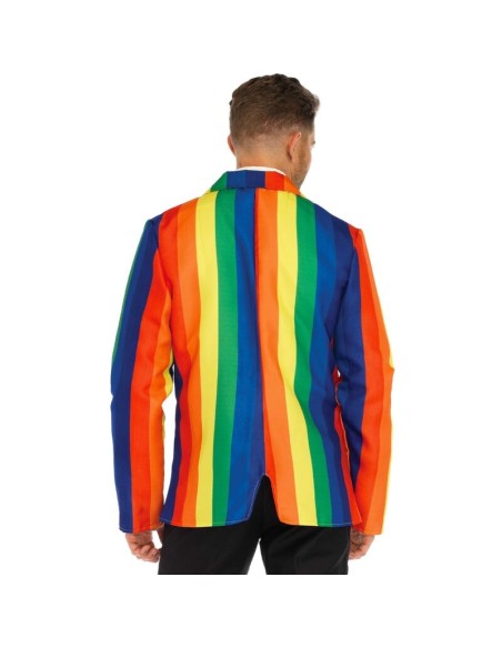 LEG AVENUE - BLAZER + TIE RAINBOW S