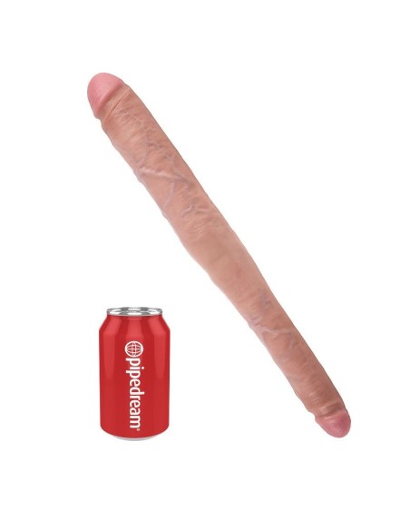 KING COCK DILDO DOBLE NATURAL 40.6 CM