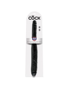 KING COCK DILDO DOBLE NEGRO 40.6 CM 2