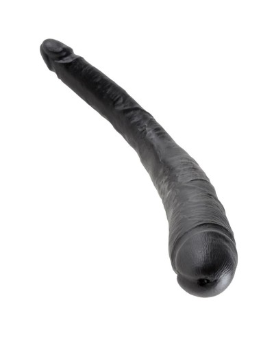 KING COCK DILDO DOBLE NEGRO 40.6 CM