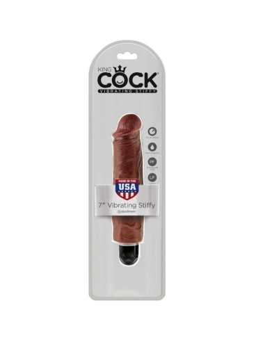 KING COCK VIBRADOR REALISTICO STIFFY 17.8 CM -...