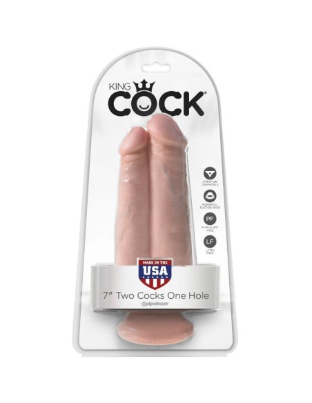 KING COCK - DOBLE PENETRACIÓN 20.3 CM