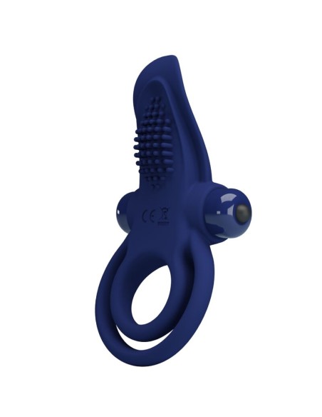 PRETTY LOVE - BRONSON DOUBLE RING WITH VIBRATION BLUE