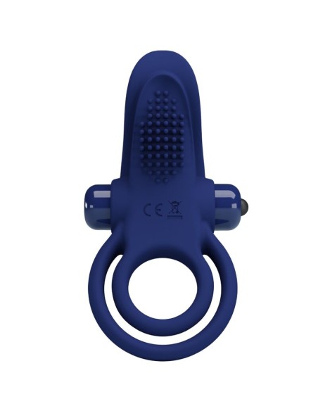 PRETTY LOVE - BRONSON DOUBLE RING WITH VIBRATION BLUE