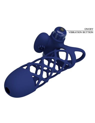 PRETTY LOVE - GIANN VIBRATOR RING WITH SILICONE...