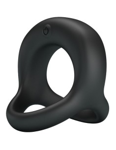 PRETTY LOVE - ELLIOTT  BLACK VIBRATOR RING