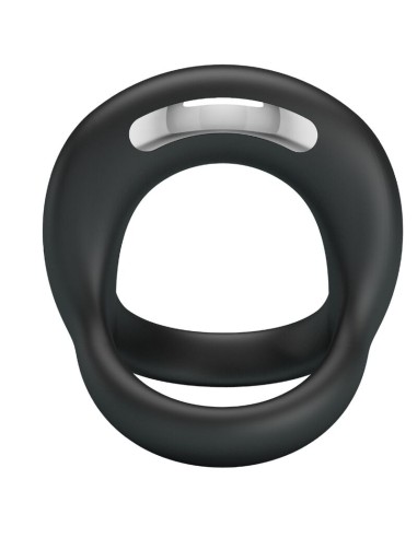 PRETTY LOVE - ELLIOTT  BLACK VIBRATOR RING