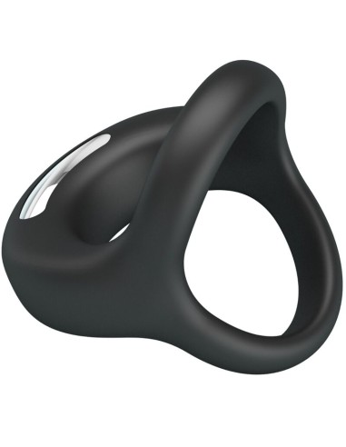 PRETTY LOVE - ELLIOTT  BLACK VIBRATOR RING