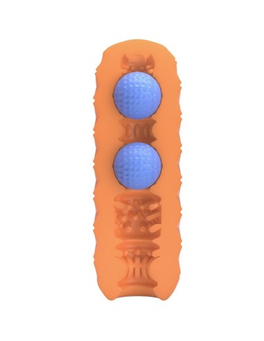 PRETTY LOVE - TWIN BALLS MALE MASTURBATOR ORANGE