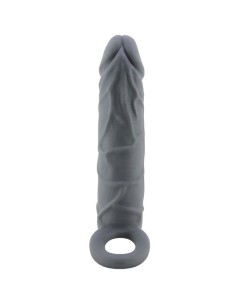 PRETTY LOVE - REALISTIC SKIN PENIS SLEEVE DARK GREY