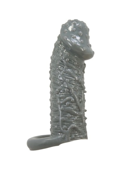 PRETTY LOVE - REALISTIC PENIS ENLARGER AND DELAY SLEEVE MODEL 2 GREY