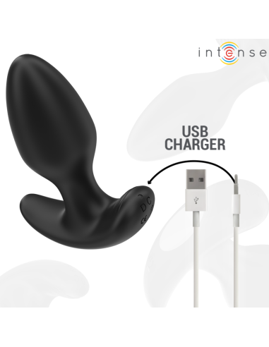 INTENSE - JOEY PLUG ANAL 10 VIBRACIONES NEGRO...