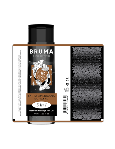 BRUMA - PREMIUM MASSAGE HOT OIL CUPCAKE 3 IN 1...