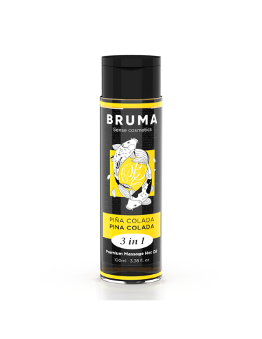 BRUMA - PREMIUM MASSAGE HOT OIL PINA COLADA 3...