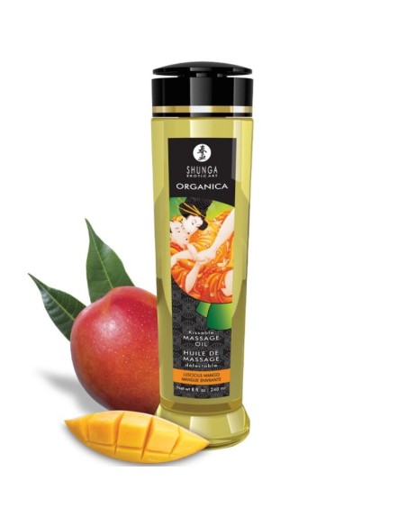 SHUNGA - ORGANIC MASSAGE OIL MANGO 240 ML