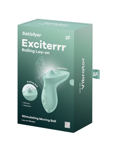 SATISFYER - EXCITERRR LAY-ON CLITORIS MINT...