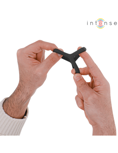 INTENSE - CARSON DOUBLE SILICONE PENIS RING...