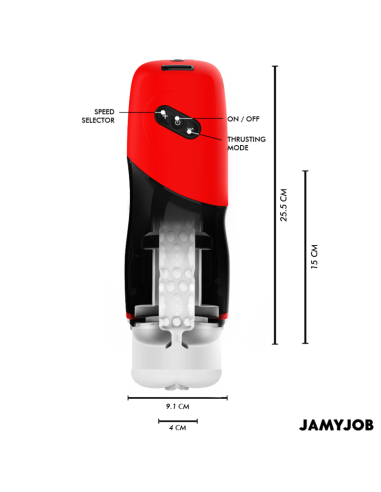 JAMYJOB - XPEED AUTOMATIC VAGINA MASTURBATOR 5...
