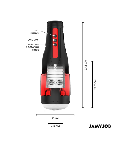 JAMYJOB - CYCLONE AUTOMATIC VAGINA MASTURBATOR...