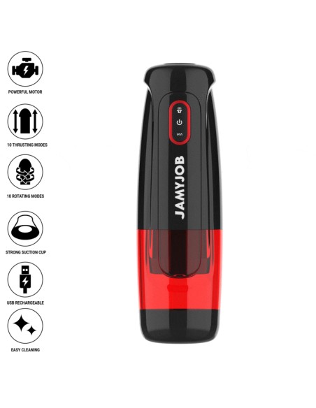 JAMYJOB - STORM AUTOMATIC VAGINAL MASTURBATOR WITH 10 MODES, ROTATION AND PUSHING