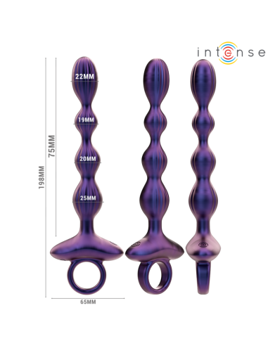 INTENSE - JACKIE VIBRATING ANAL PLUG MODEL 1...