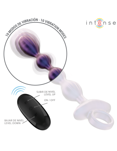 INTENSE - JACKIE VIBRATING ANAL PLUG MODEL 1...