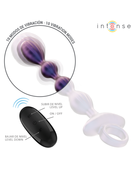 INTENSE - JACKIE VIBRATING ANAL PLUG MODEL 1 REMOTE CONTROL