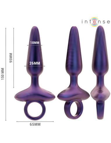 INTENSE - MARLON VIBRATING ANAL PLUG MODEL 4...