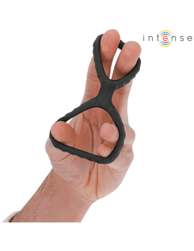 INTENSE - DEWEY DOUBLE SILICONE PENIS RING...