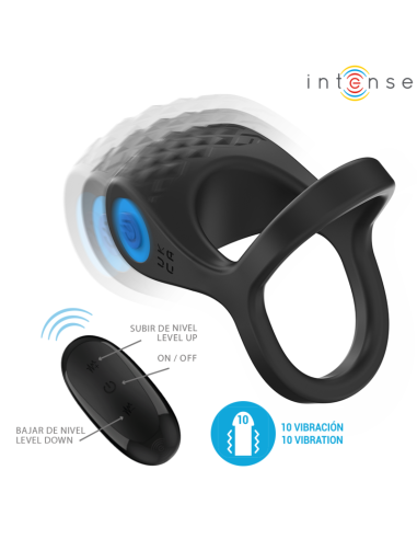 INTENSE - ALEX VIBRATOR DOUBLE PENIS RING 10...