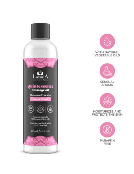 INTIMATELINE LUXURIA - MASSAGE OIL SUGAR CLOUD 150 ML