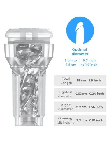 KIIROO - FEEL POCKET STROKER CRYSTAL BY KIIROO...