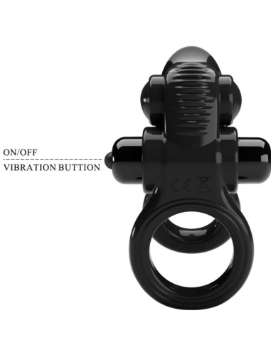 PRETTY LOVE - PASSIONATE RING DOUBLE VIBRATING...