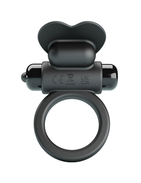 PRETTY LOVE - DEBONAIRE VIBRATING RING RABBIT 10 VIBRATIONS BLACK