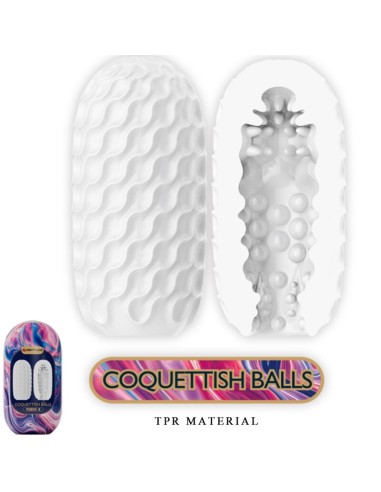 PRETTY LOVE - COQUETTISH BALLS SILICONE MALE...