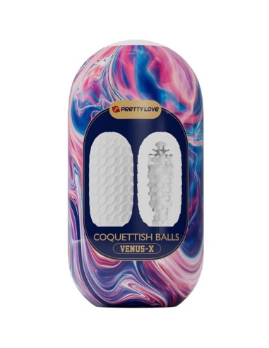 PRETTY LOVE - COQUETTISH BALLS SILICONE MALE...