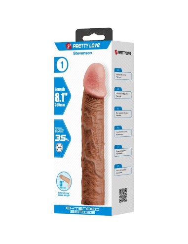 PRETTY LOVE - STEVENSON PENIS SLEEVE WITH 7.6...