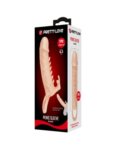 PRETTY LOVE - EMMIT PENIS SLEEVE + CLITORIS...