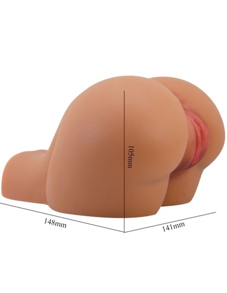 CRAZY BULL - KYLIE ASS VIBRATOR WITH REALISTIC VAGINA AND ANUS REMOTE CONTROL