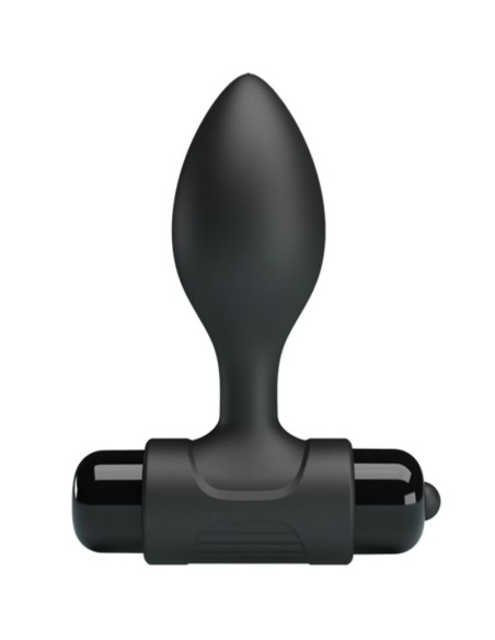 PRETTY LOVE - VIBRA BUTT 10 VIBRATIONS ANAL PLUG BLACK