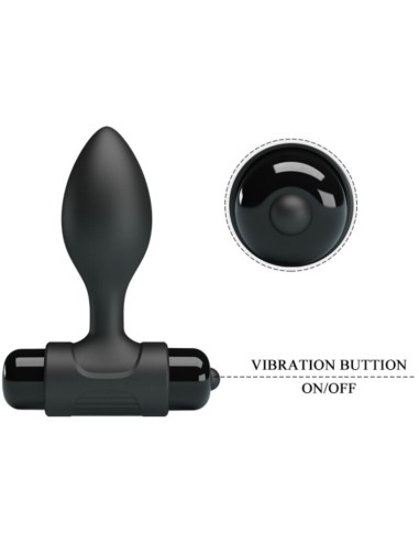 PRETTY LOVE - VIBRA BUTT 10 VIBRATIONS ANAL...