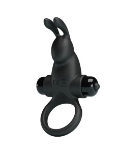 PRETTY LOVE - VIBRATING RING + RABBIT CLITORIS STIMULATOR...
