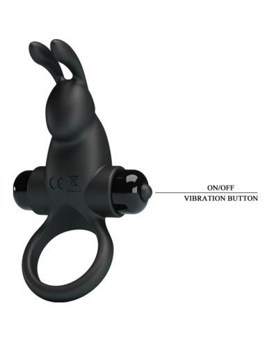 PRETTY LOVE - VIBRATING RING + RABBIT CLITORIS...