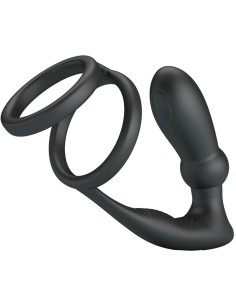 PRETTY LOVE - EMONI PENIS RING + ANAL PLUG 12 VIBRATIONS...