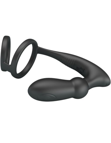 PRETTY LOVE - EMONI PENIS RING + ANAL PLUG 12...