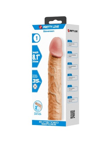 PRETTY LOVE - STEVENSON PENIS SLEEVE WITH 7.6...