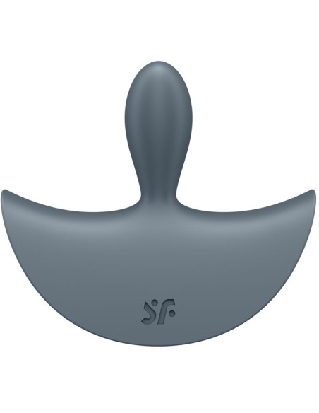 SATISFYER - BOOTY ABSOLUTE BEGINNERS 2 PLUG ANAL VIBRADOR UNISEX NEGRO