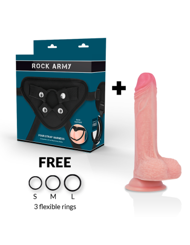 ROCKARMY - HARNESS + LIQUID SILICONE PREMIUM...